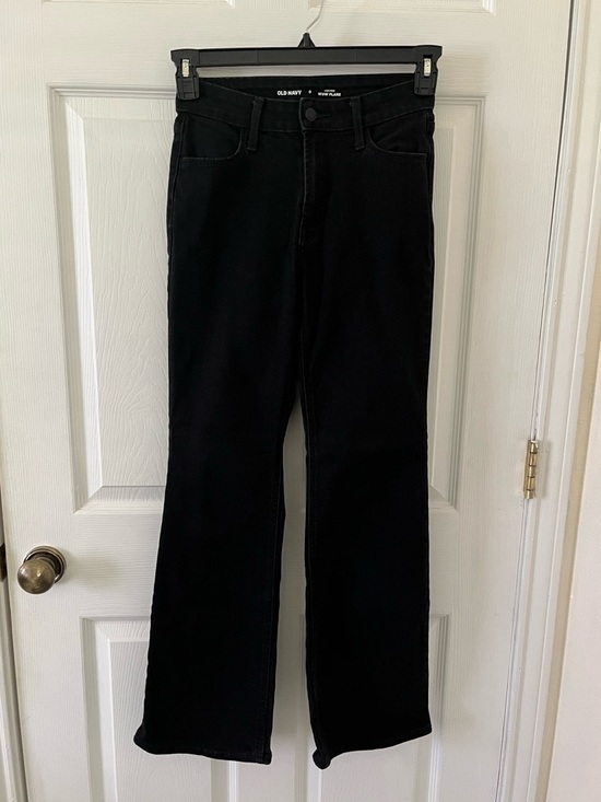 Old Navy Denim - Old Navy Black High Rise WOW Flare Jeans